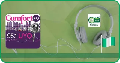 Comfort FM Uyo – 95.1 FM — Nigeria live radio station logo