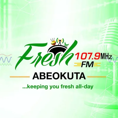 Fresh 107.9 FM — Abeokuta, Ogun State, Nigeria, Nigeria live radio station logo