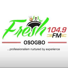 Fresh FM 104.9 Osogbo — Osogbo, Osun State, Nigeria, Nigeria live radio station logo