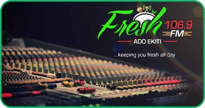 Fresh FM Ekiti – 106.9 FM — Nigeria live radio station logo