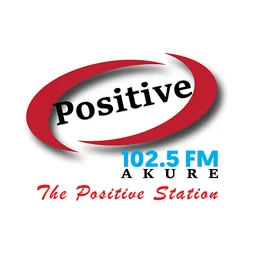 Positive FM 102.5 Akure — Akure, Ondo, Nigeria live radio station logo