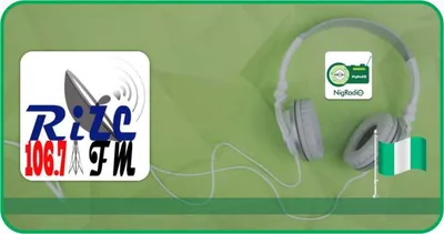 Rize FM Warri – 106.7 FM — Warri, Nigeria, Nigeria live radio station logo