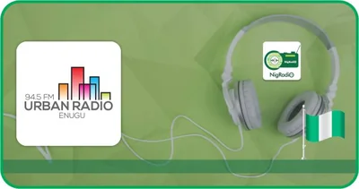 Urban Radio Enugu – 94.5 FM — Nigeria live radio station logo